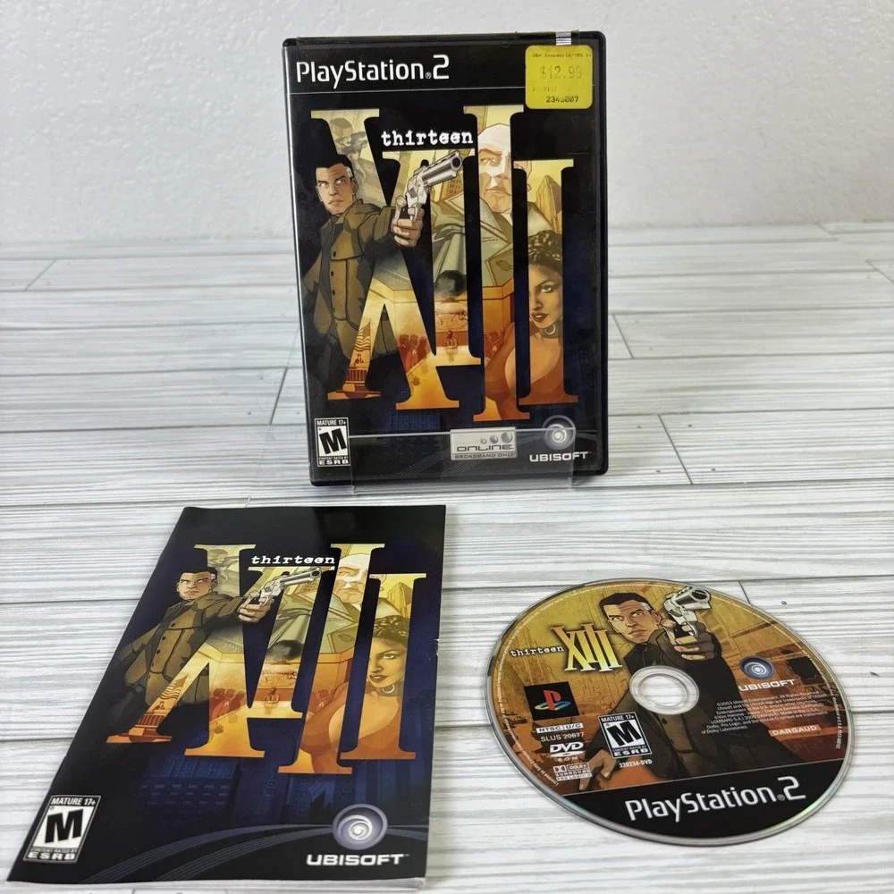 XIII - PS2 - Playstation 2 - CIB - Complete